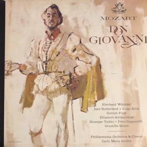 Mozart Don Giovanni Perf. By Philharmonia Orchestra Quadruple Vinyl Lp Set